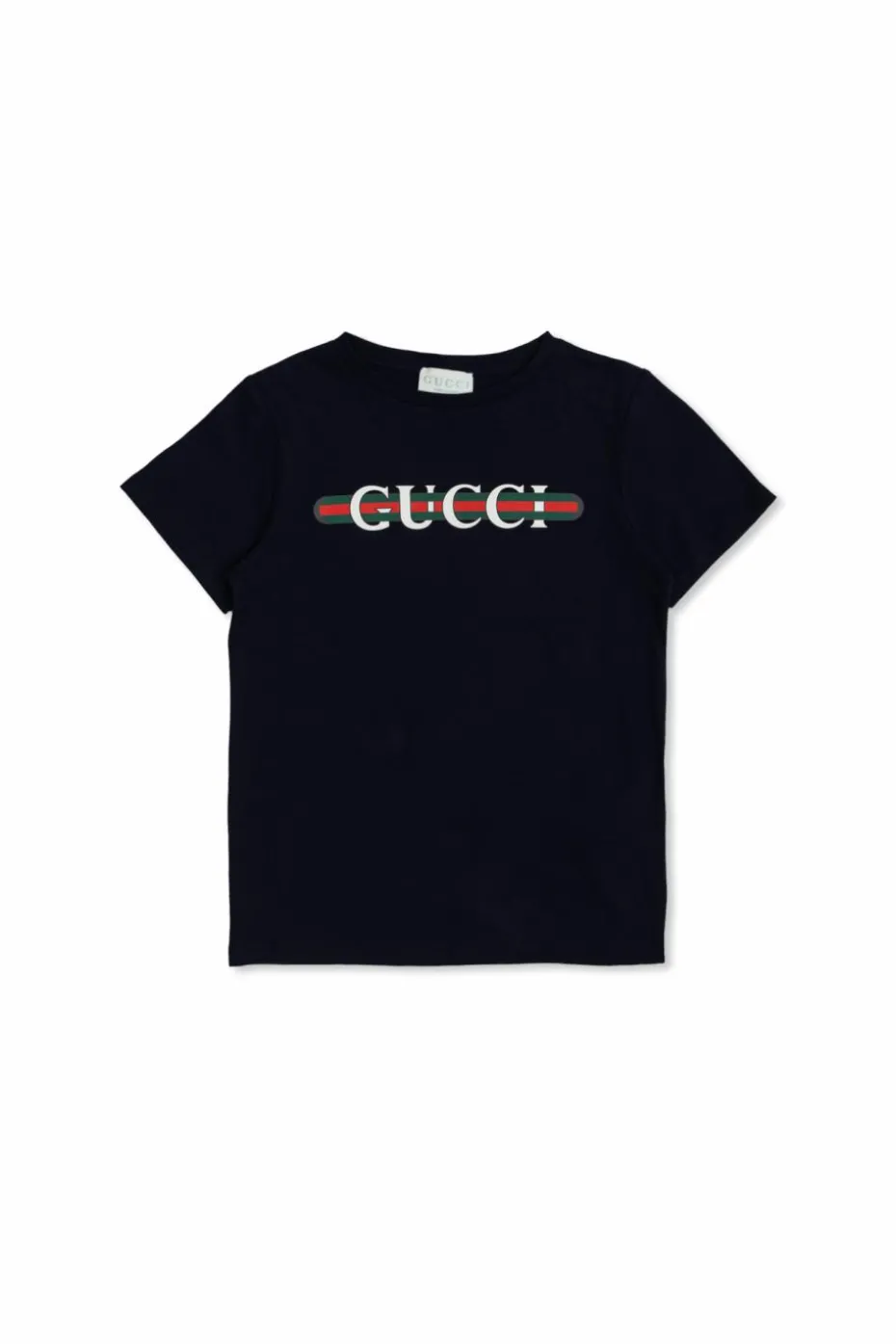 Gucci Kids NAVY BLUE T-shirt with logo