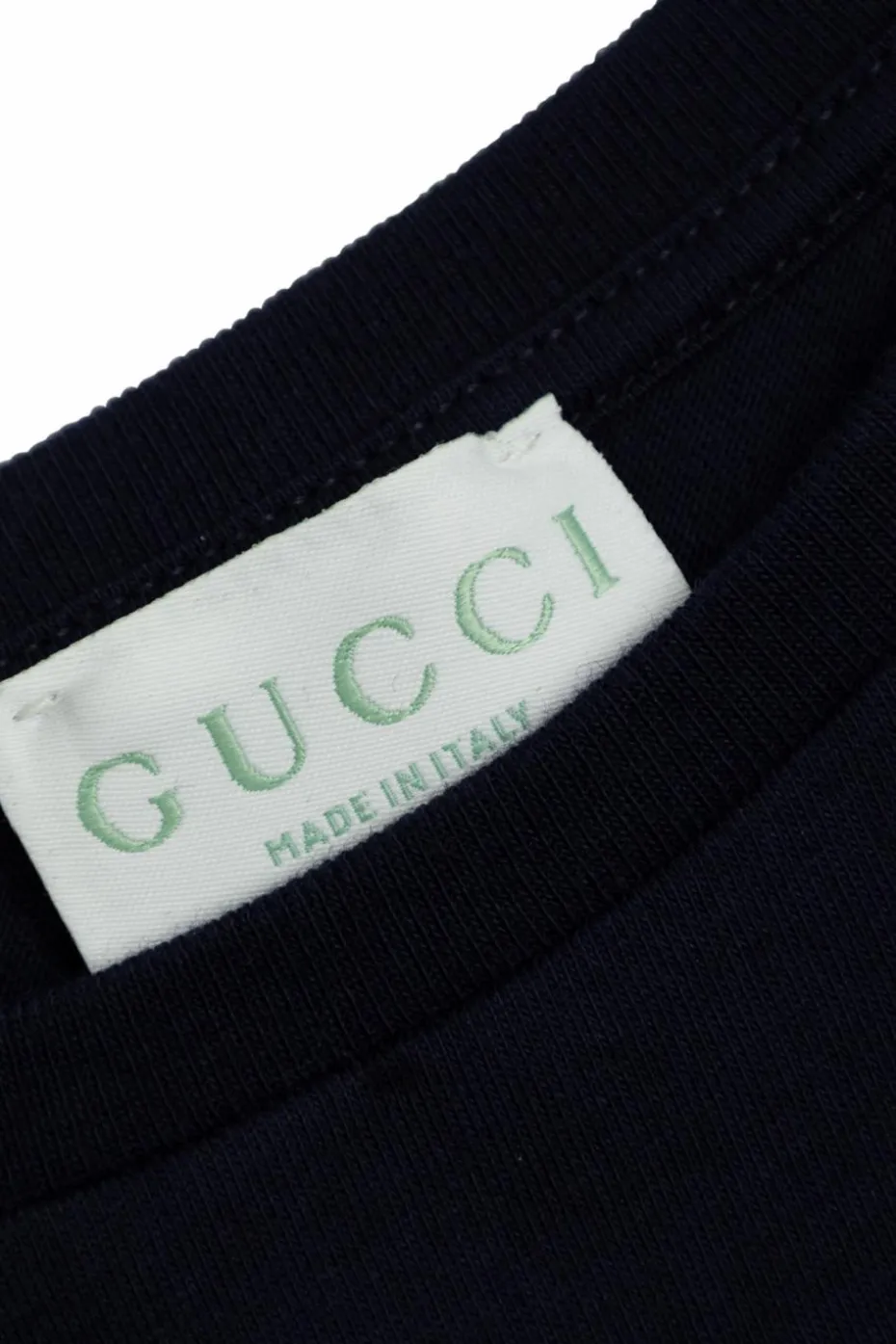 Gucci Kids NAVY BLUE T-shirt with logo