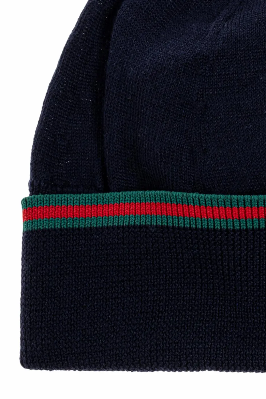 Gucci Kids NAVY BLUE Wool hat