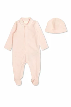 Gucci Kids PINK Baby romper set and hat