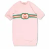 Gucci Kids PINK Dress with logo