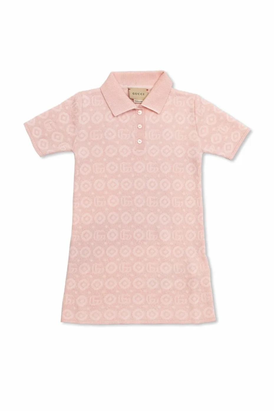 Gucci Kids PINK Dress with GG pattern