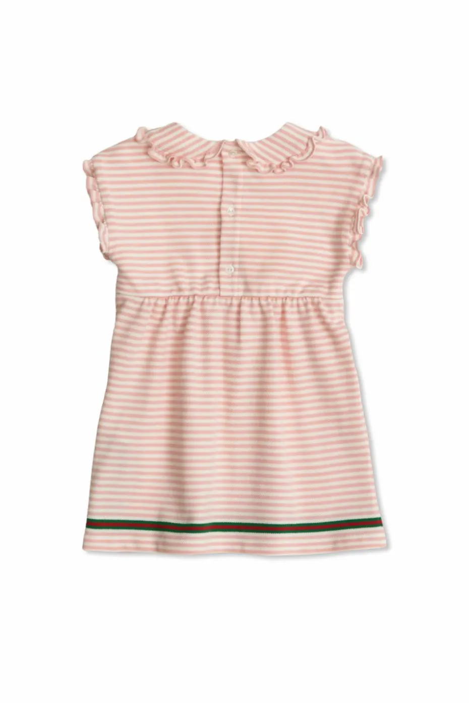 Gucci Kids PINK Dress with stripe pattern