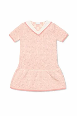 Gucci Kids PINK Dress with collar