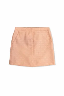 Gucci Kids PINK Skirt with GG pattern