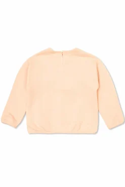 Gucci Kids PINK Sweatshirt with distinctive Web stripe