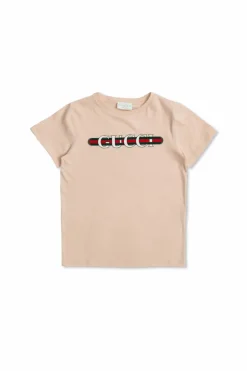 Gucci Kids PINK T-shirt with logo