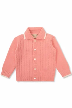 Gucci Kids PINK Wool cardigan