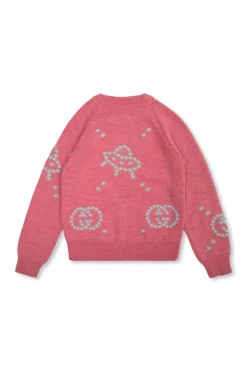Gucci Kids PINK Wool sweater