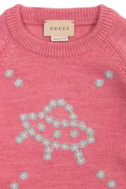 Gucci Kids PINK Wool sweater