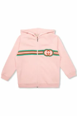Gucci Kids PINK Zip-up hoodie