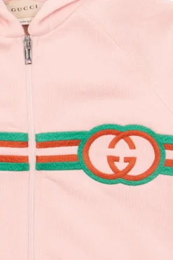 Gucci Kids PINK Zip-up hoodie
