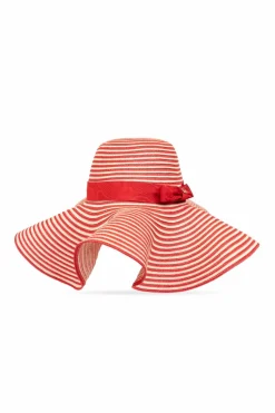 Gucci Kids RED Striped pattern hat