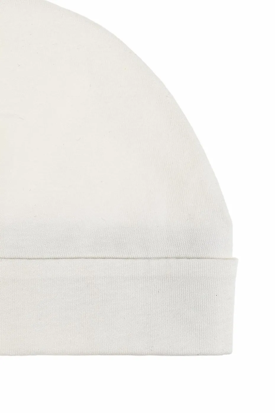 Gucci Kids WHITE Cotton hat with printed logo