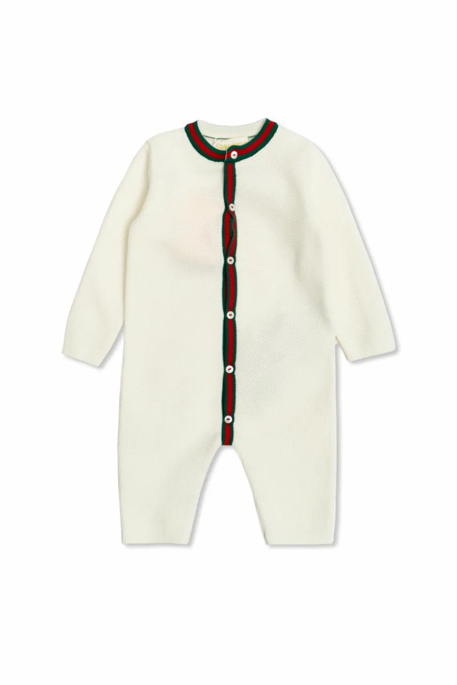 Gucci Kids WHITE Cotton jumpsuit