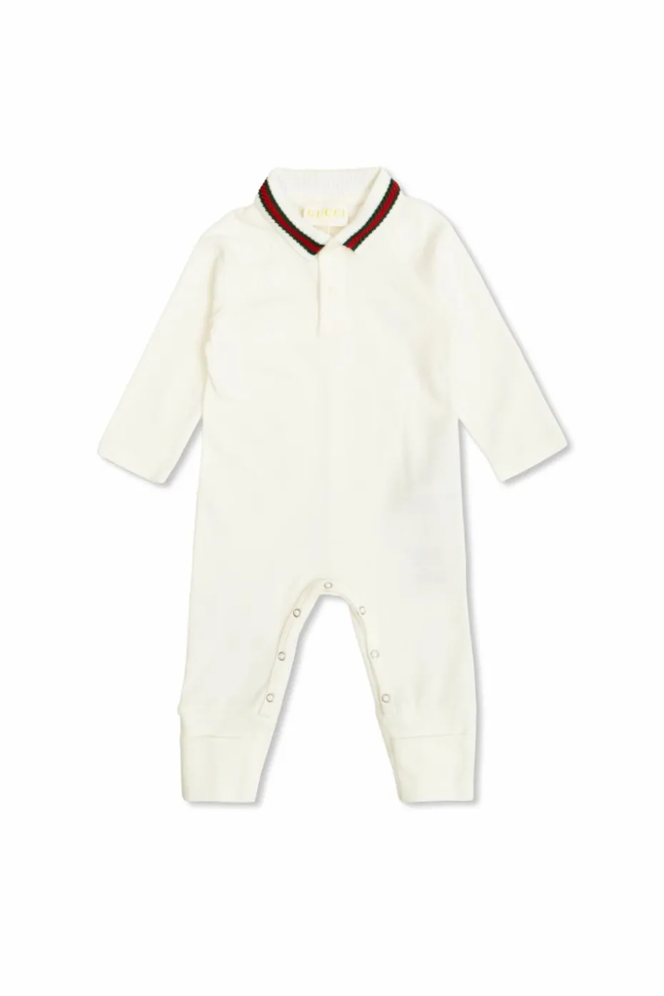 Gucci Kids WHITE Cotton jumpsuit