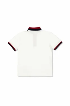 Gucci Kids WHITE Cotton polo