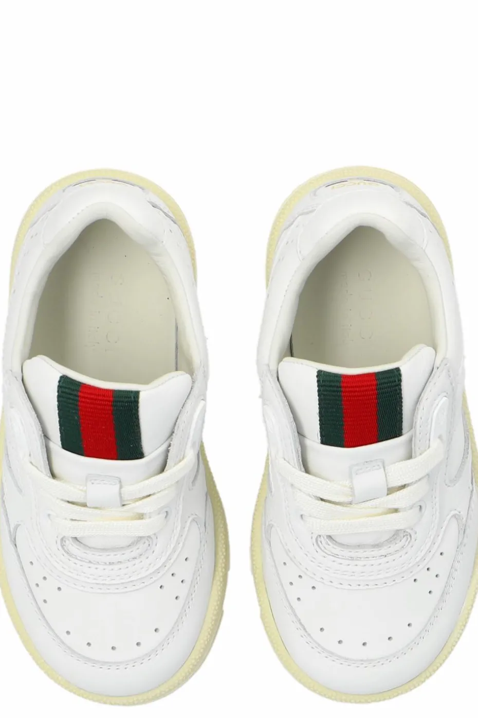 Gucci Kids WHITE Sneakers with logo