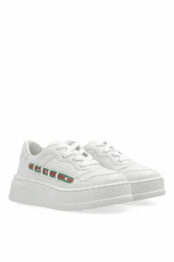 Gucci Kids WHITE Sneakers with logo
