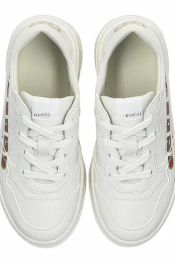 Gucci Kids WHITE Sneakers with logo