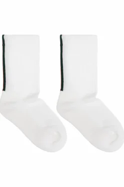 Gucci Kids WHITE Socks with 'Web' stripe motif