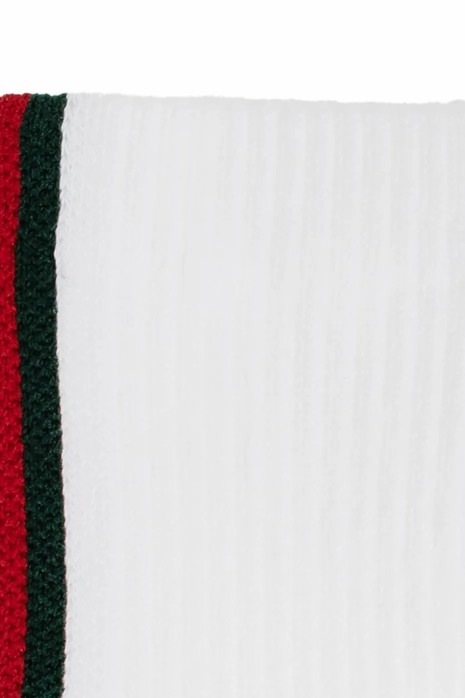 Gucci Kids WHITE Socks with ‘Web’ stripe motif