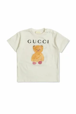 Gucci Kids WHITE T-shirt with print