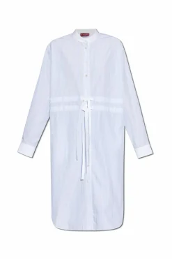 Gucci light blue Dress with a striped pattern