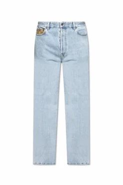 Gucci light blue Jeans with logo