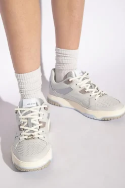 Gucci light blue Leather sneakers