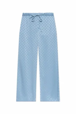 Gucci light blue Loose fit pants
