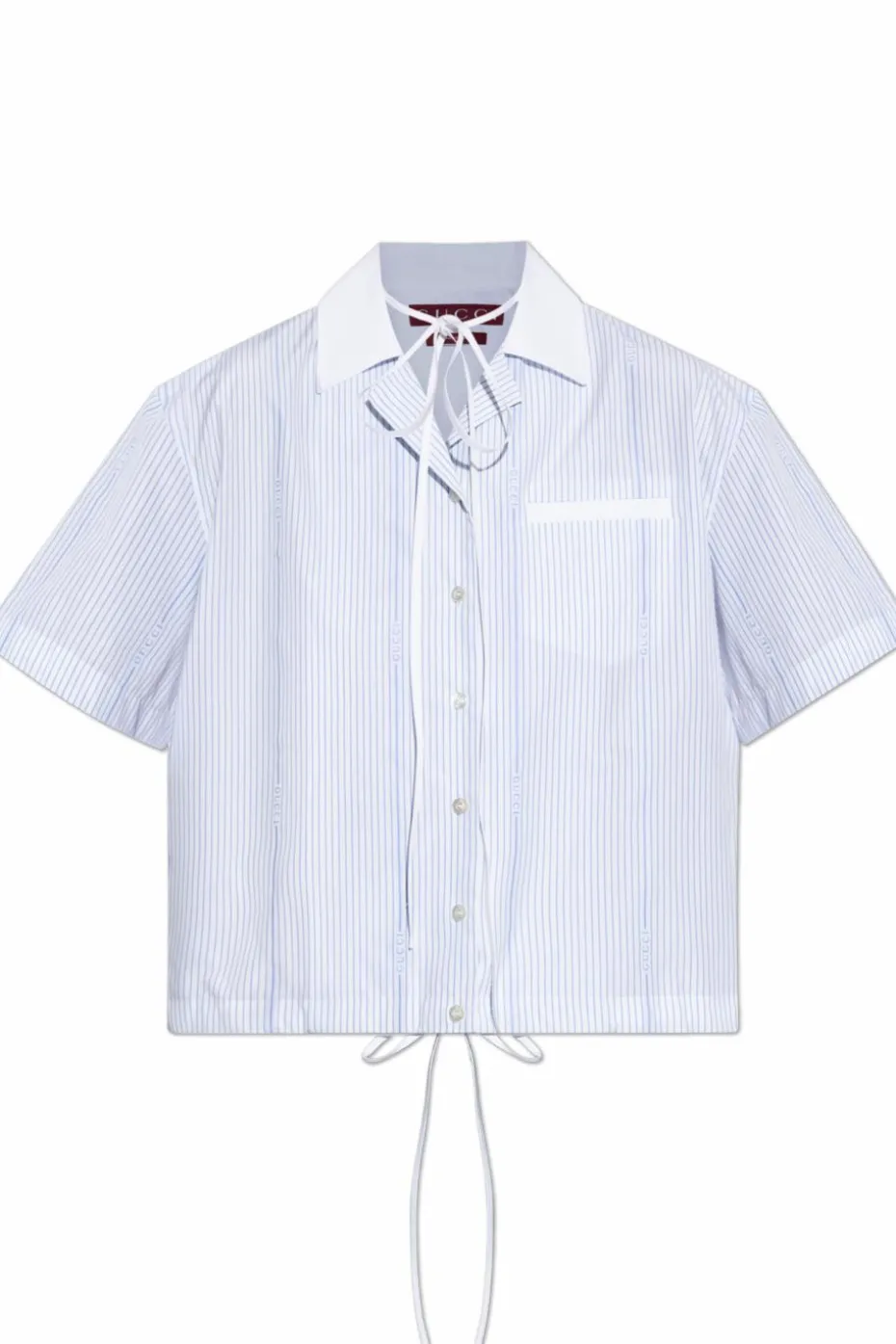 Gucci light blue Striped shirt