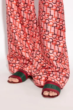 Gucci MULTICOLOUR Slides with distinctive Web strap