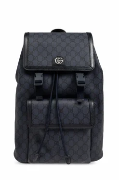 Gucci NAVY BLUE Backpack Ophidia Large