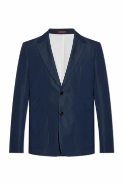 Gucci NAVY BLUE Blazer with open lapels
