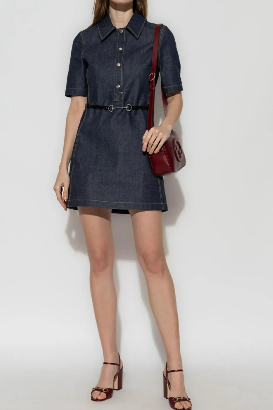 Gucci NAVY BLUE Denim dress