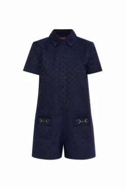 Gucci NAVY BLUE Dress with pockets
