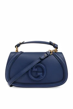 Gucci NAVY BLUE Handbag `Blondie Medium`