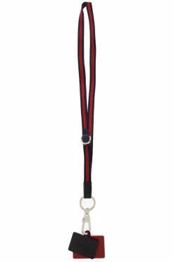 Gucci NAVY BLUE Leash with Logo