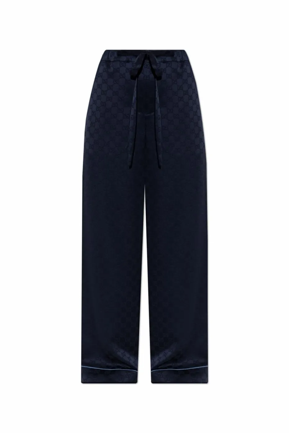 Gucci NAVY BLUE Loose-fitting pants