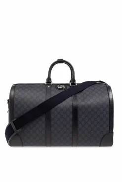 Gucci NAVY BLUE ‘Ophidia Large’ duffel bag