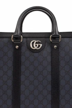 Gucci NAVY BLUE ‘Ophidia Large’ shopper bag
