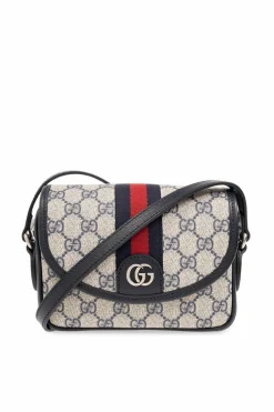 Gucci NAVY BLUE ‘Ophidia Mini’ shoulder bag