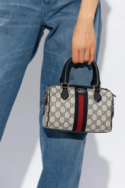 Gucci NAVY BLUE ‘Ophidia Mini’ shoulder bag