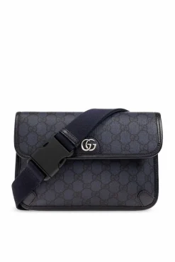 Gucci NAVY BLUE ‘Ophidia Small’ belt bag
