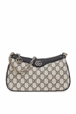 Gucci NAVY BLUE ‘Ophidia Small’ shoulder bag