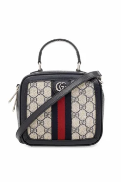 Gucci NAVY BLUE ‘Ophidia’ shoulder bag