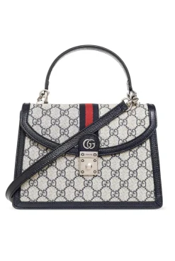 Gucci NAVY BLUE ‘Ophidia Small’ shoulder bag
