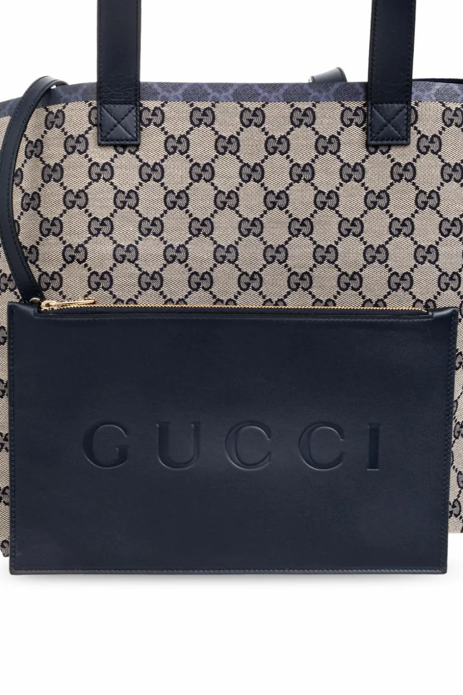 Gucci NAVY BLUE ‘Original GG Medium’ Shopper Bag