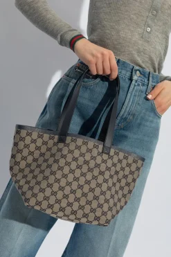 Gucci NAVY BLUE ‘Original GG Small’ Shopper Bag